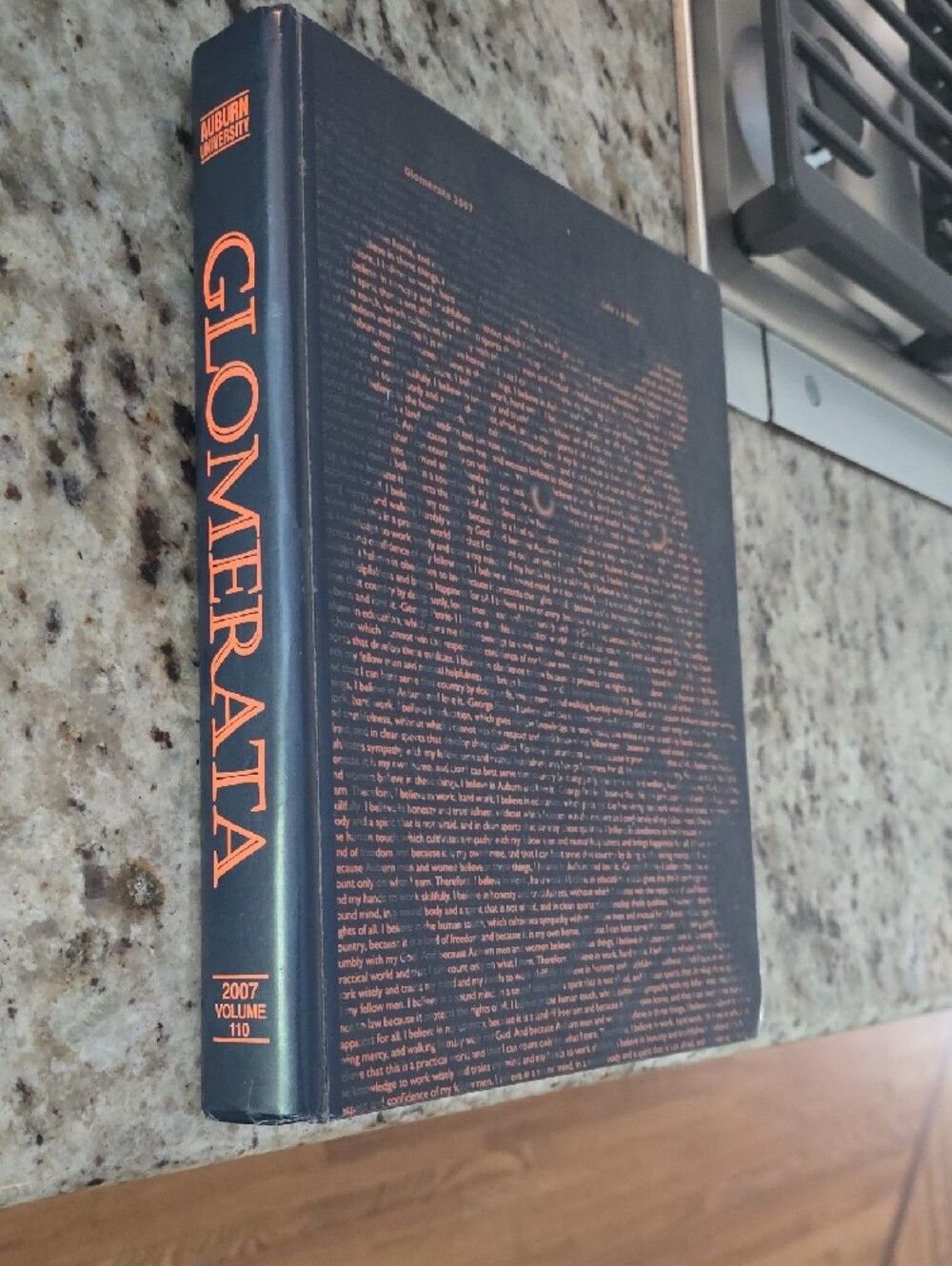 Glomerata 2007 Auburn University Yearbook - White Cover with Tower Image